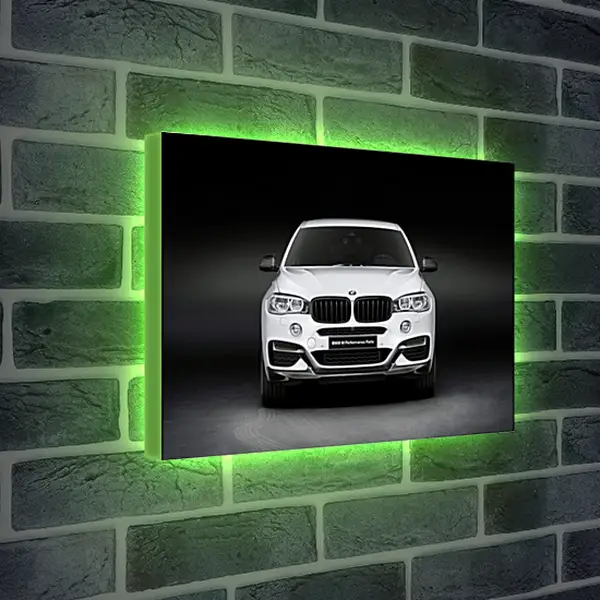 Лайтбокс световая панель - BMW X6 белый Лайтбокс световая панель - BMW X6 белый
