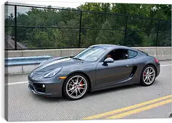 Постер на подрамнике - Porshe Постер на подрамнике - Porshe
