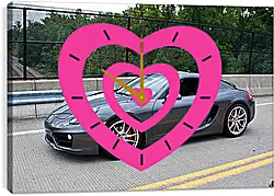 Часы картина - Porshe Часы картина - Porshe