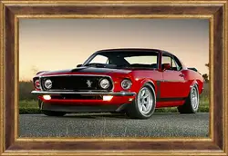 Картина в раме - Ford mustang (Форд Мустанг) Картина в раме - Ford mustang (Форд Мустанг)