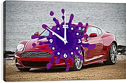 Часы картина - Aston Martin Часы картина - Aston Martin