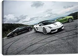 Постер на подрамнике - Lamborghini Gallardo Постер на подрамнике - Lamborghini Gallardo