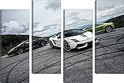 Модульная картина - Lamborghini Gallardo Модульная картина - Lamborghini Gallardo