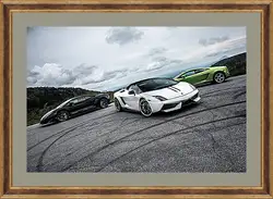 Картина в раме - Lamborghini Gallardo Картина в раме - Lamborghini Gallardo