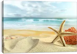 Постер на подрамнике - Морская звезда Постер на подрамнике - Морская звезда