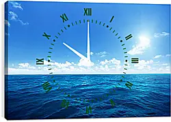 Часы картина - Море, солнце Часы картина - Море, солнце