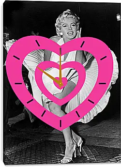 Часы картина - Мерилин Монро (Marilyn Monroe) Часы картина - Мерилин Монро (Marilyn Monroe)