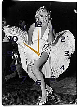 Часы картина - Мерилин Монро (Marilyn Monroe) Часы картина - Мерилин Монро (Marilyn Monroe)
