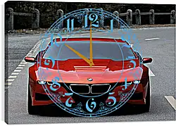 Часы картина - BMW Часы картина - BMW