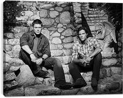 Постер на подрамнике - Дженсен Эклз (JENSEN AСKLES) и Джаред Падалеки (Jared Padalecki) Постер на подрамнике - Дженсен Эклз (JENSEN AСKLES) и Джаред Падалеки (Jared Padalecki)
