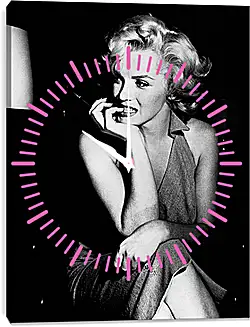 Часы картина - Мерилин Монро (Marilyn Monroe) Часы картина - Мерилин Монро (Marilyn Monroe)