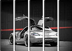 Модульная картина - Mercedes SLS AMG Модульная картина - Mercedes SLS AMG