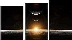 Модульная картина - Космос Модульная картина - Космос