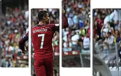 Модульная картина - Cristiano Ronaldo Модульная картина - Cristiano Ronaldo