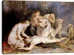 Постер на подрамнике - Venus Mourning Adonis Постер на подрамнике - Venus Mourning Adonis