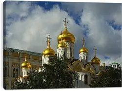 Постер на подрамнике - Храм Москва Постер на подрамнике - Храм Москва