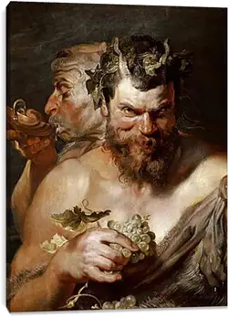 Постер на подрамнике - Two Satyrs Постер на подрамнике - Two Satyrs