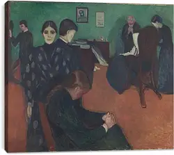 Постер на подрамнике - A Portrait of Grief Постер на подрамнике - A Portrait of Grief