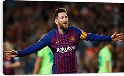 Постер на подрамнике - Messi Barcelona Постер на подрамнике - Messi Barcelona