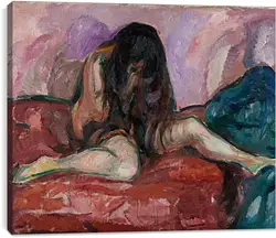 Постер на подрамнике - Weeping Nude Постер на подрамнике - Weeping Nude