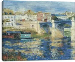 Постер на подрамнике - Le Pont de Chatou Постер на подрамнике - Le Pont de Chatou