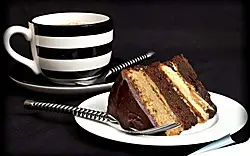 Плакат на стену - Шоколадный десерт Плакат на стену - Шоколадный десерт