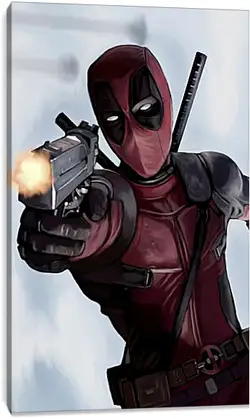 Постер на подрамнике - Deadpool Постер на подрамнике - Deadpool