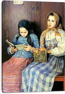 Постер на подрамнике - Ученицы Постер на подрамнике - Ученицы