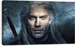Постер на подрамнике - Геральт из Ривии Постер на подрамнике - Геральт из Ривии