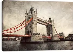 Постер на подрамнике - london england tower bridge Постер на подрамнике - london england tower bridge