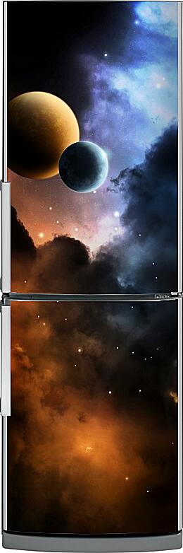 Магнитная панель на холодильник - Космос, планеты