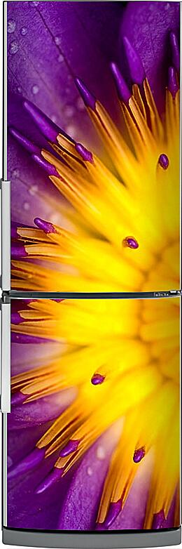 Магнитная панель на холодильник - Цветок-фантазия