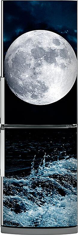 Магнитная панель на холодильник - Мистическая луна